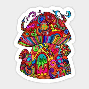 Gnome Home 3 Sticker